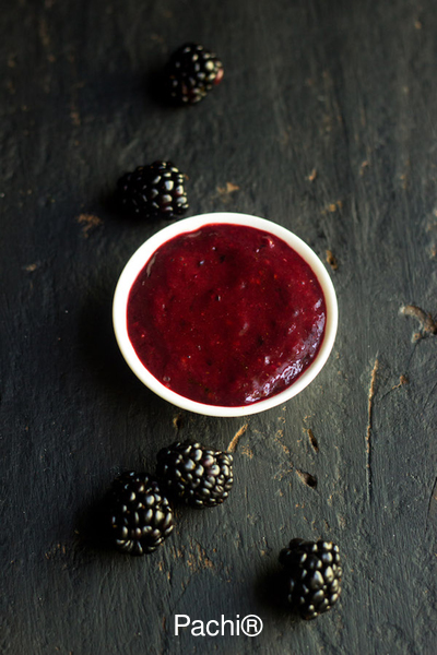 Blackberry Dressing and Sauce red sugar red fat flaca