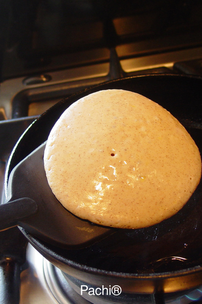 Whole Wheat Oatmeal Raisin Pancakes