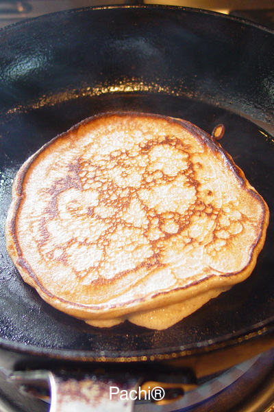 Whole Wheat Grape Nuts Pancakes