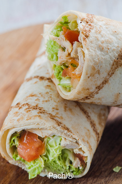 Chicken Curry Wrap