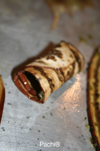 Eggplant Shrimp Rolls