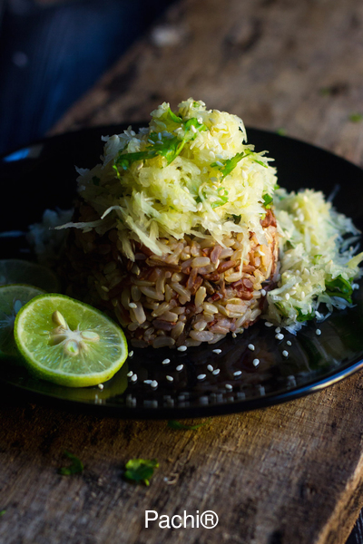 Cabbage, Ginger and Lime Slaw