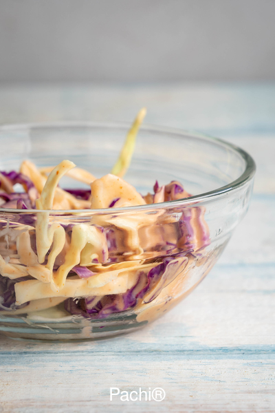 Chicken burgers with chipotle cole slaw