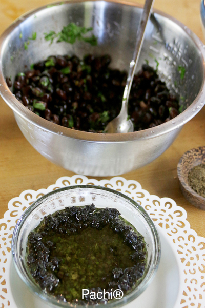 CHILI SPICED BLACK BEANS