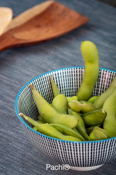 Edamame Salad Red onion and lime