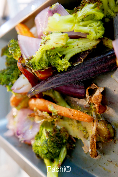 ROASTED KALEIDOSCOPE VEGETABLE MEDLEY per cup