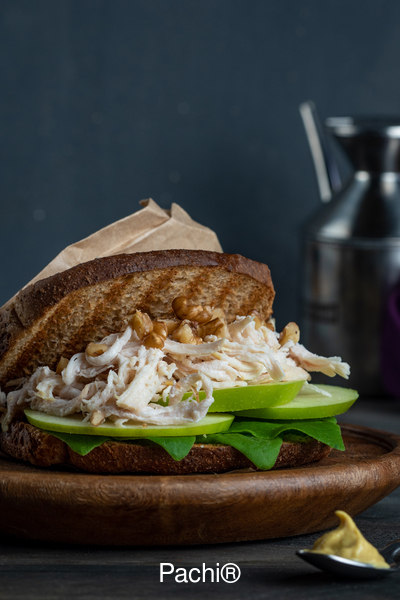 Walnut Dijon Chicken Salad Sandwich