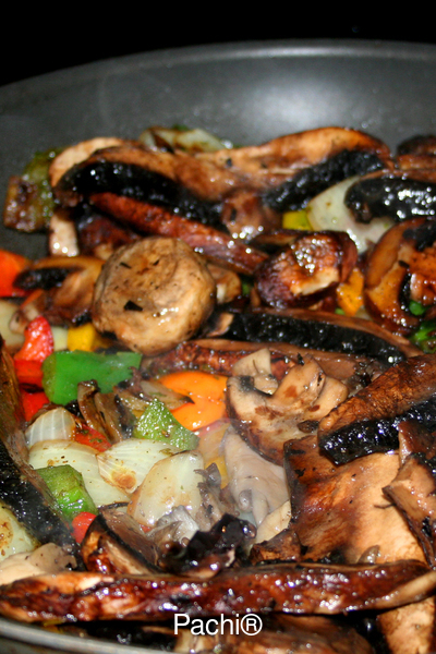 Roasted Mediterranean Veggies Base Clyde Mushrooms)